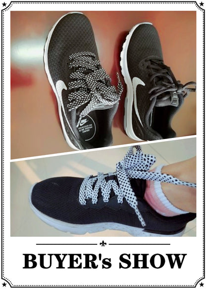 Classic Style 7MM Shoe Accessories Bright Flat Shoelaces Innovative Luxury Lacet For Casual Canvas