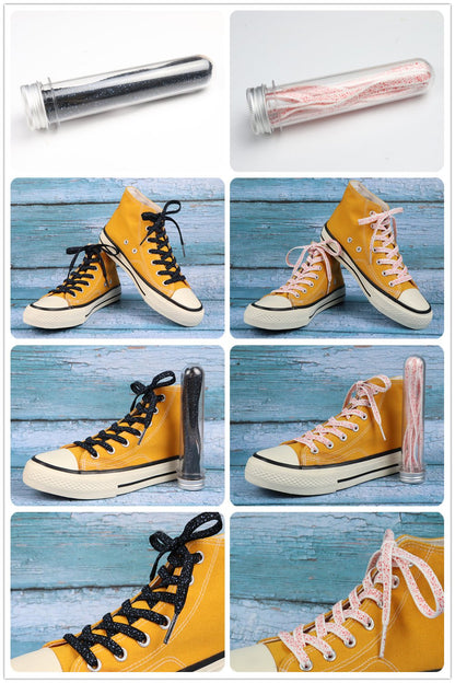 7MM Flat Laces Black Red Spray Spot Printing Shoelaces Art Inkjet Cord Bulk Order With Custom