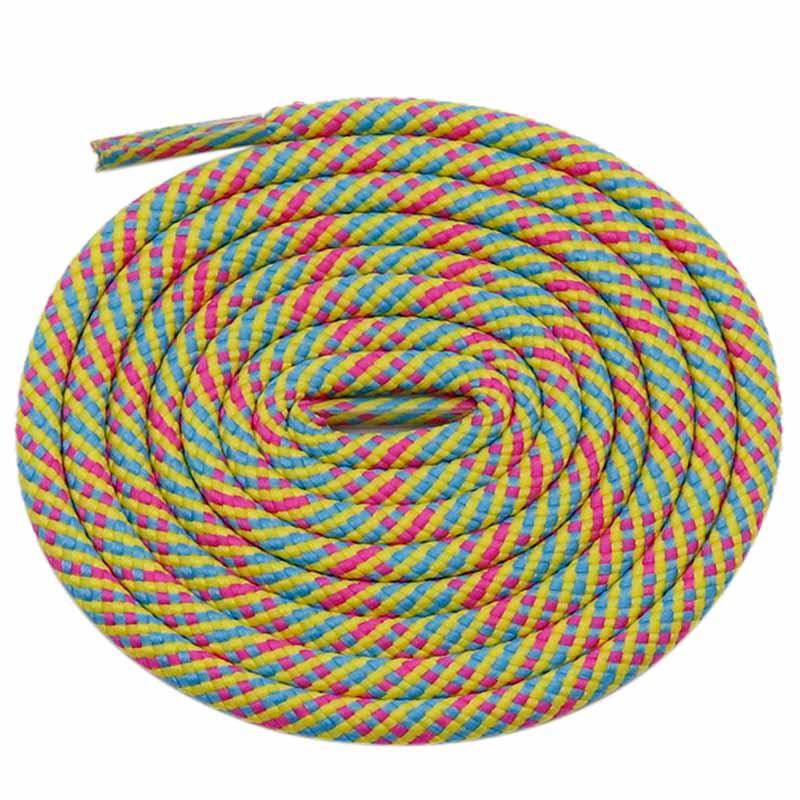 New Shoelace Top Quality Polyester Classic Round Shoestring Casual Sports Boots Shoe Laces 60-180cm