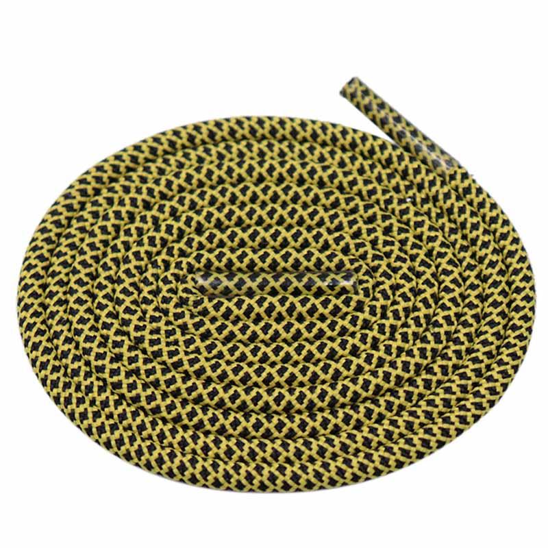 3MM Vogue Shoe Accessories Nice Polyester Shoelaces Green Yellow Youth Ropes For Young Guys Street