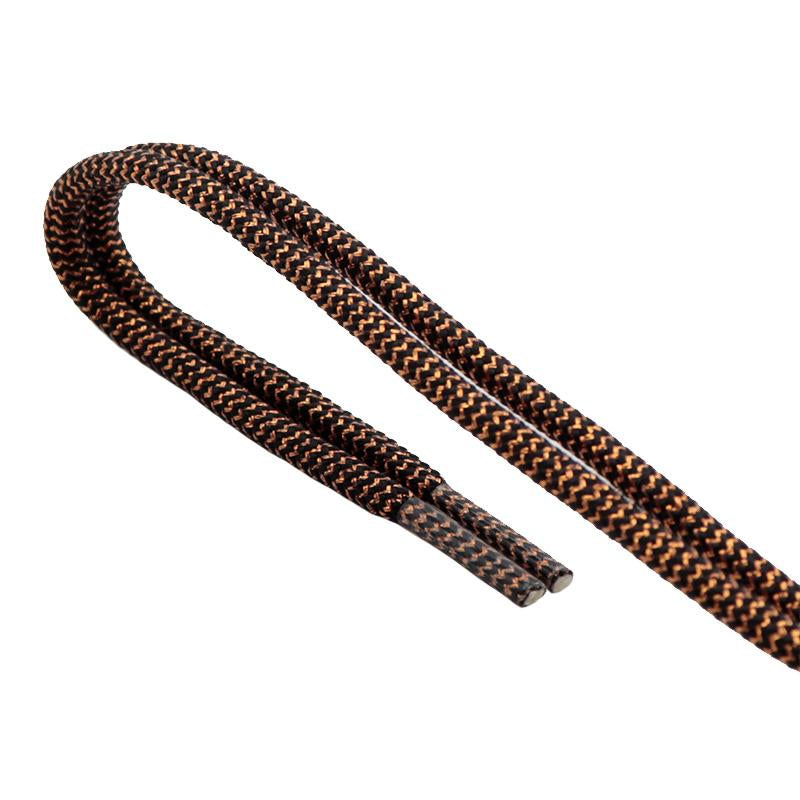 4.5MM Cheaper Metallic Yarn Polyester Shoelaces Special Texture Touching And Easy Ropes Wearing
