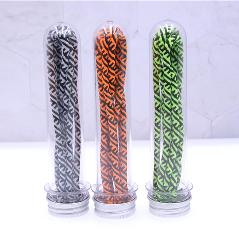 Aluminum Transparent Test Tube Shoelaces Description String Package Men Women Sneaker 2021 Boot