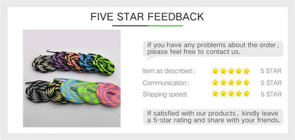 7MM Glow In The Dark Night Luminous Shoelaces Men Women Sneakers Canvas 2021 Boots Trendy Cords For