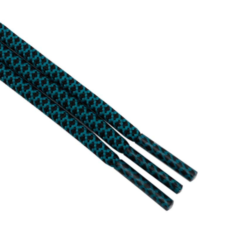 4.5MM Polyester Affordable Shoe Accessories Cyan Blue Green Durable Ropes For Picnic Mountain Party