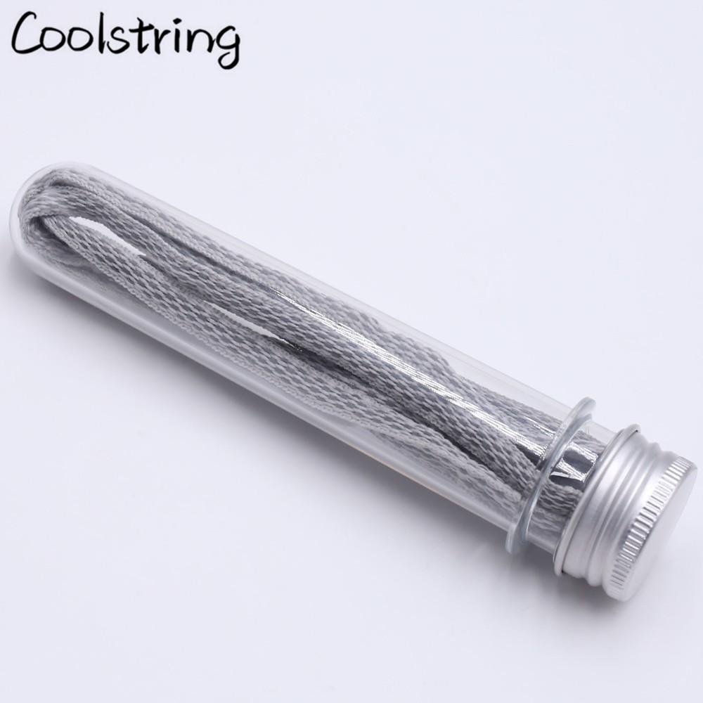 6MM Oval Reflective 3M Semicircular Ropes Athletic Highlight Shoe Latchet Grey Beige Eye-Catching