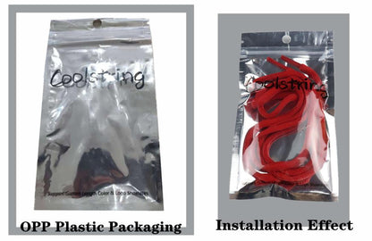 8.5MM Red Gray Purple Pink Solid Colors Oval Shape Wide Shoelaces 1Pair Ropes Suit For Trendy