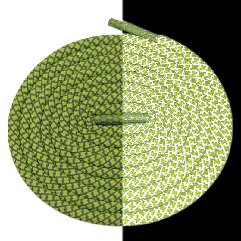 Fluorescent Highlight 3M Reflective Laces Sneaker Rope Shoelaces Athletic KIDS Bootlace For V2 350