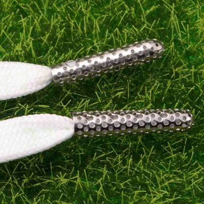 4.5*22mm Silver Cave Metal Tips  Hole Hollow Shoelaces Aglets Cheaper New Arrivals Laces End Press