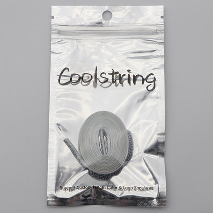 8MM Perfect Shoelaces Easy Wearing Black White Golden Shoe Cords Women Sneakers Boots Fashion Laces