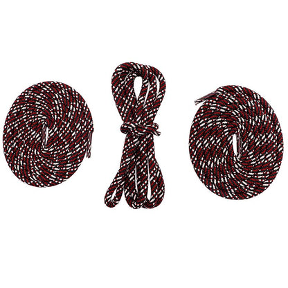 Round Waterproof Draw Cord Three Color Polyester Co-are Flower Retro Shoe Lace Match jump-mans 11 Shoes