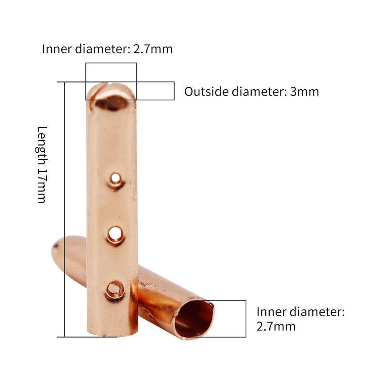 3-17mm Silver Gold GunBlack Shoelaces Metal Aglets Plating Clothes Shoes Tips Support Custom Logo