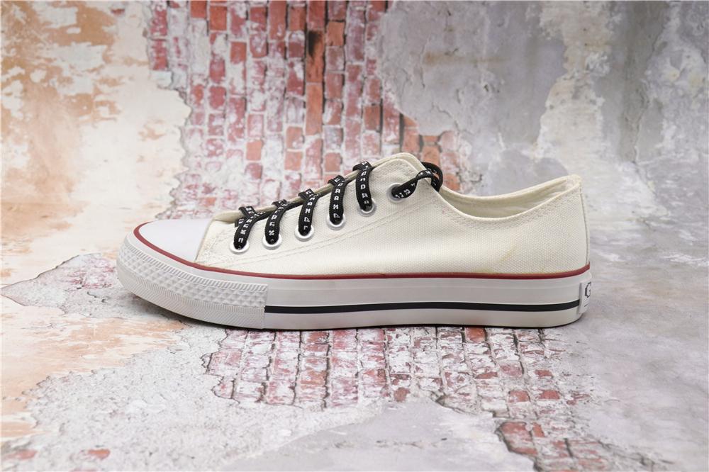 7MM Shoe Accessory Silk Screen Printing Belt Flat Canvas Strings Boots White Black 350 700 ShoeLaces