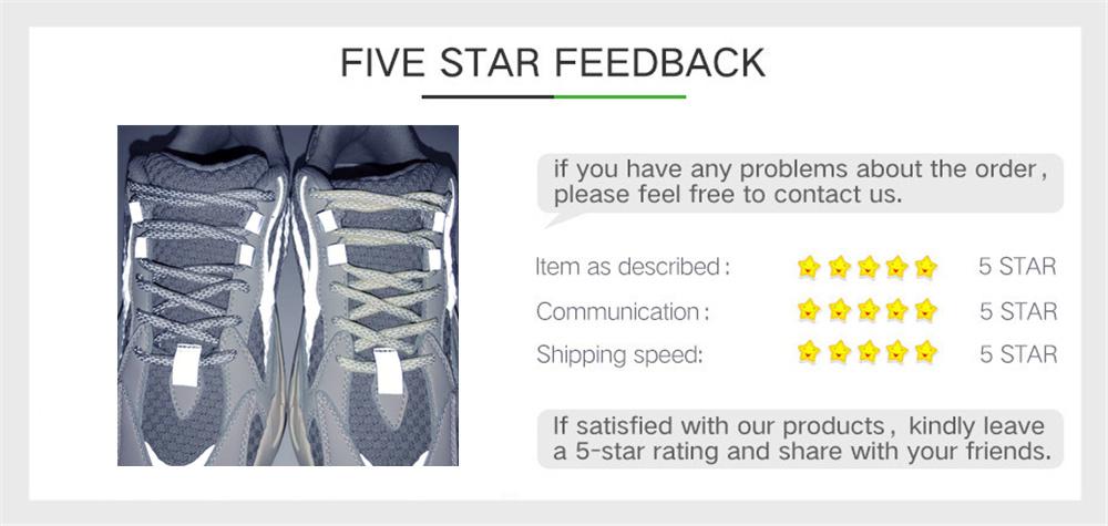 6MM Oval Reflective 3M Semicircular Ropes Athletic Highlight Shoe Latchet Grey Beige Eye-Catching