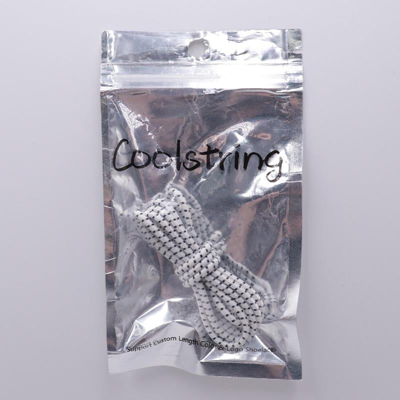Best Shoe Accessories 3MM Reflective&Elastic Shoelaces Trendy Men Women Sneaker 2021 Sport Leisure