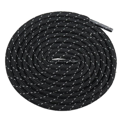 4.5MM New Flat 3M Reflective Shoelaces Athletic Safety Sneaker Ropes For Running Boots 350 750