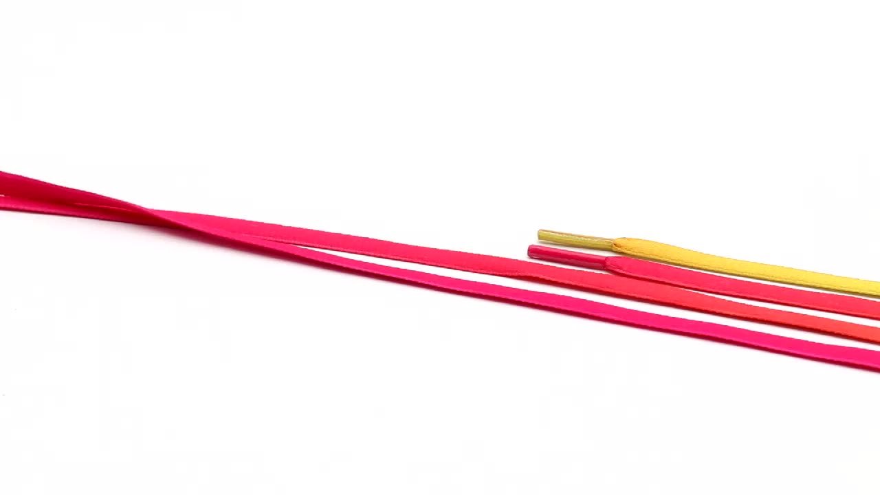 7MM Double Solid Color Top Quality Shoelaces Women Sneaker 2021 Pretty Ropes For Kids Adults
