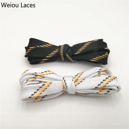 Weiou Athletic Laces Cap Pants Rope Belt High Quality Sports Casual Shoelace Striped Cross Grain