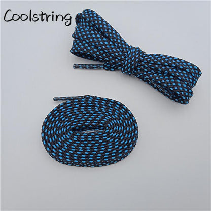 Classic Style 7MM Shoe Accessories Bright Flat Shoelaces Innovative Luxury Lacet For Casual Canvas