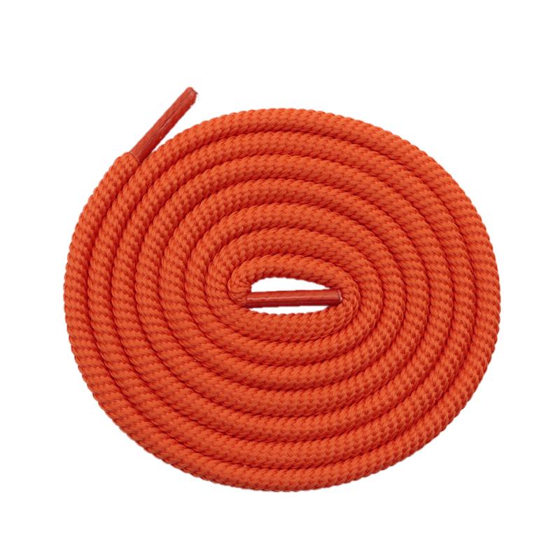 Spiral Pattern Colours Lively 4.5MM Outdoor Sport Shoelaces Green Yellow Orange Luxury Sneaker