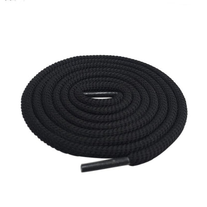 Bright Color 5mm Spiral Round Polyester Shoelaces novelty Sports Bootlaces For Mountaineering