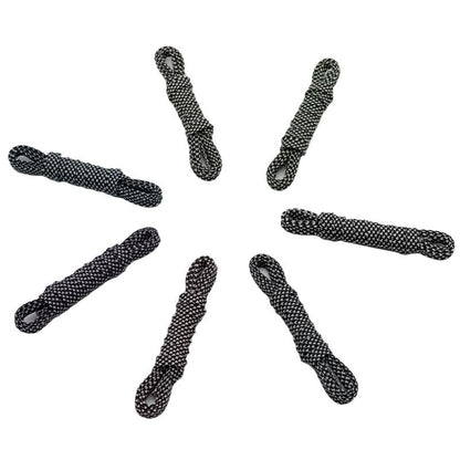 7MM Pro Bright Luminous Lace Flat Shape Neon Shoelace Nice Glow In Dark For Trendy Youth Street