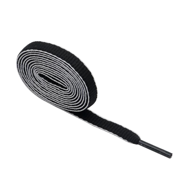 Weiou Special Laces 8MM Refined Machine Production Luxury Quality Cords Black White Unique Shoelaces