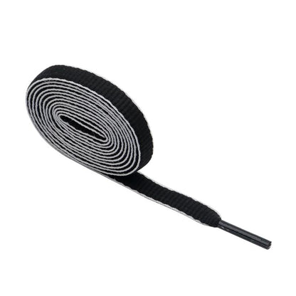 Weiou Special Laces 8MM Refined Machine Production Luxury Quality Cords Black White Unique Shoelaces