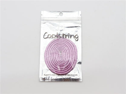 Shoe Accessory 4.5mm Shiny Metallic Shoelaces Premium Pretty Ropes Unisex Sport Basketball Cheap