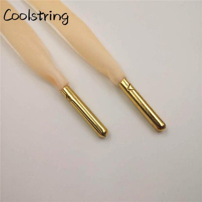60-180cm Length 1.27 Cm Width Velvet Surface Shoelaces Women Men Black White Colorful Sports Casual