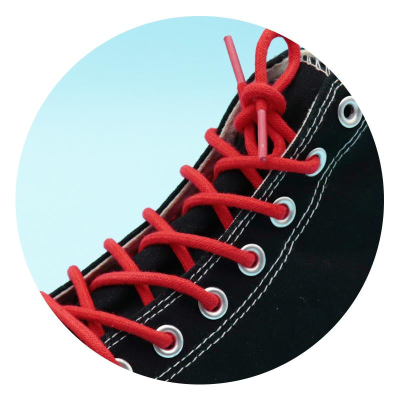 5MM Solid Color Pure Cotton Beige/Blue Waxed Rope Suit For Boy Pant Man Sneaker Canvas Sport