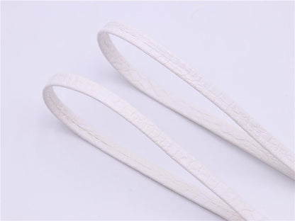 7MM Flat Type Innovative Shoe Accessories With Metal Tip Women Boots Fashion Shoelaces Zapatillas