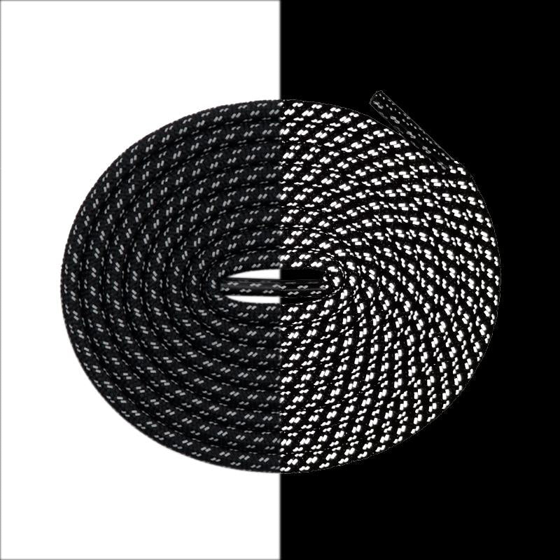 4.5MM Reflective Ropes 2021 New Trendy Laces Top Shoe Accessories Reflect Light In Night Hoodie