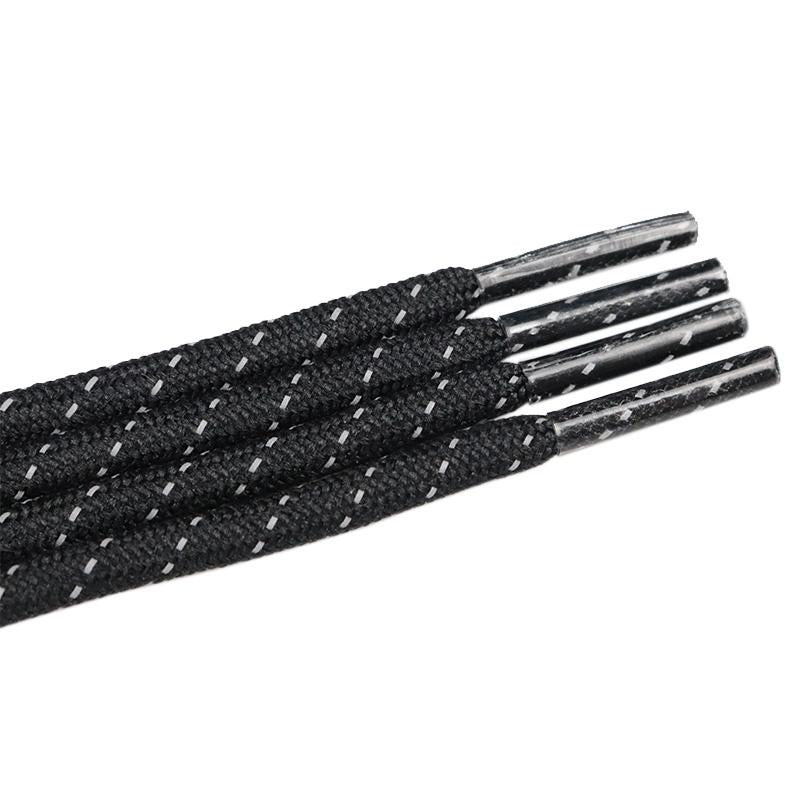 4.5MM New Flat 3M Reflective Shoelaces Athletic Safety Sneaker Ropes For Running Boots 350 750