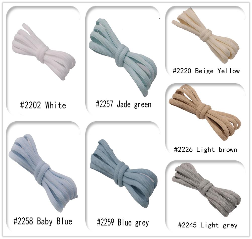 Elegant 6MM Oval Shoelaces Clothing Beige Grey Polyester Pure Cotton Luxury Cordones For