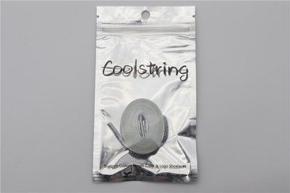 8MM Perfect Shoelaces Easy Wearing Black White Golden Shoe Cords Women Sneakers Boots Fashion Laces