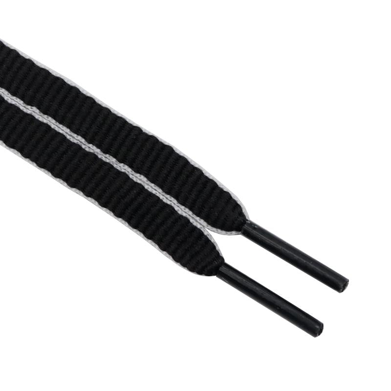 Weiou Special Laces 8MM Refined Machine Production Luxury Quality Cords Black White Unique Shoelaces