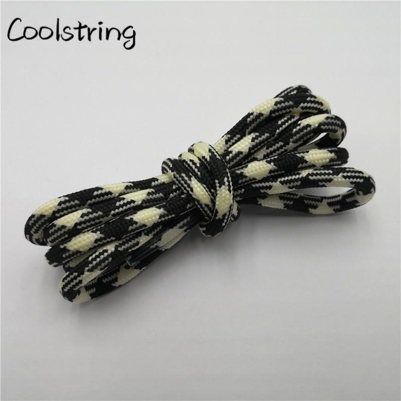 Sport  Fluorescence Round Shoelace Glow In The Dark Night Colorful Fluorescent Shoe Laces Athletic