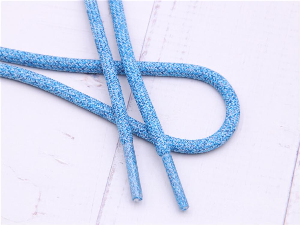 Shoe Accessories 4.5MM Excellent Polyester Round Rope Male Female Outdoor High-rank Durable Lace