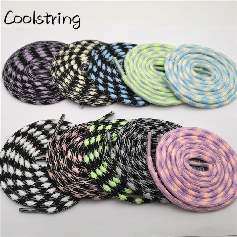 Sport  Fluorescence Round Shoelace Glow In The Dark Night Colorful Fluorescent Shoe Laces Athletic