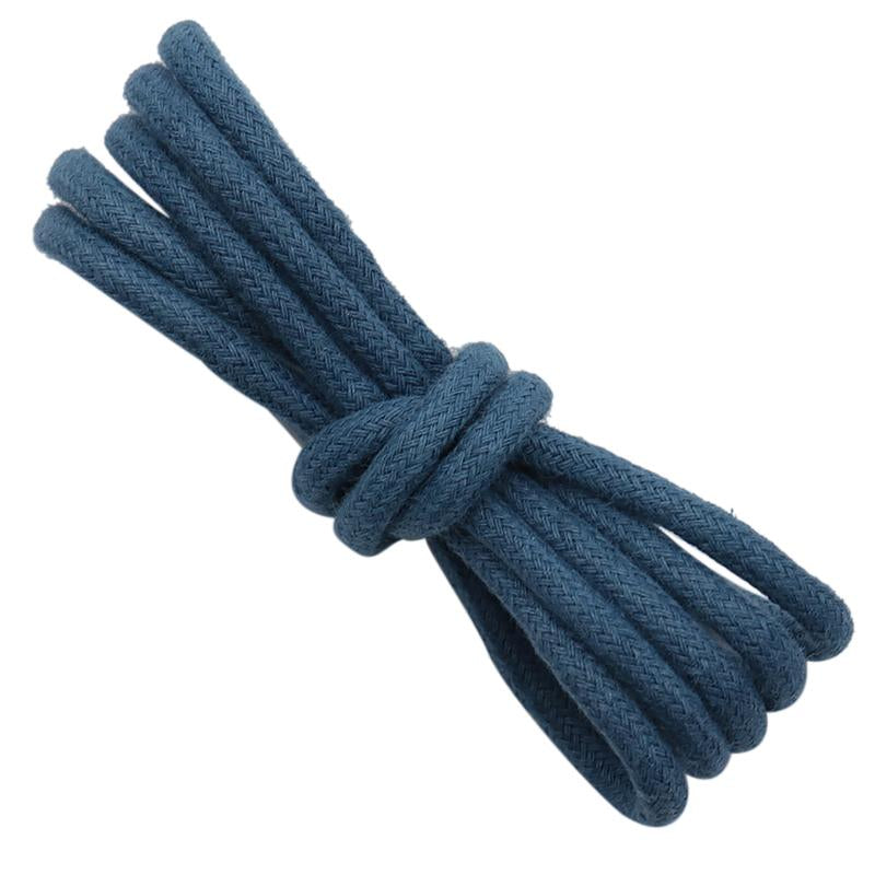 5MM Solid Color Pure Cotton Beige/Blue Waxed Rope Suit For Boy Pant Man Sneaker Canvas Sport