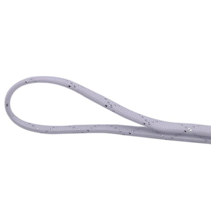 8MM Charmed Metallic Yarn Laces Shining White Black Shoelaces Trendy Women Sneaker Boot Canvas Sport