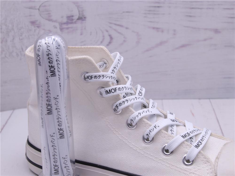7MM Nice Shoelaces Canvas Sneaker Boots Shoe Accessories Ropes For Men Women Custom Bulk Order