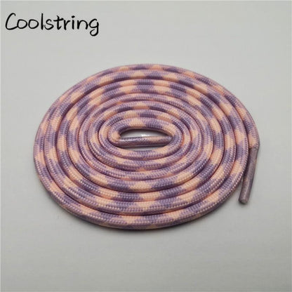 Sport  Fluorescence Round Shoelace Glow In The Dark Night Colorful Fluorescent Shoe Laces Athletic