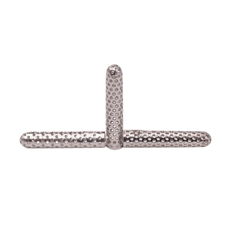 4.5*22mm Silver Cave Metal Tips  Hole Hollow Shoelaces Aglets Cheaper New Arrivals Laces End Press