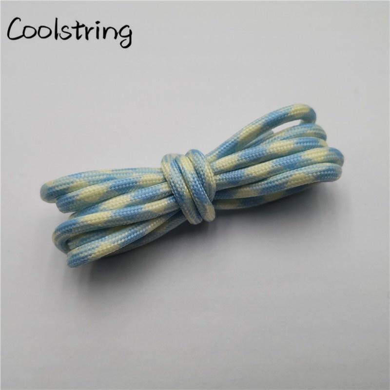 Sport  Fluorescence Round Shoelace Glow In The Dark Night Colorful Fluorescent Shoe Laces Athletic