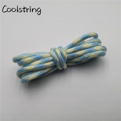 Sport  Fluorescence Round Shoelace Glow In The Dark Night Colorful Fluorescent Shoe Laces Athletic