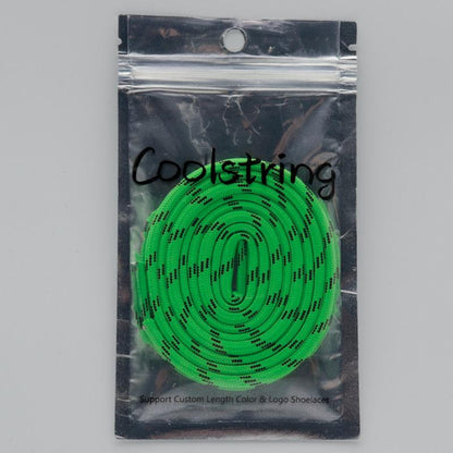 5MM Watermelon Rind Ropes Environmental Polyester Shoelaces Pro Shoe Accessories With Plastic Tips