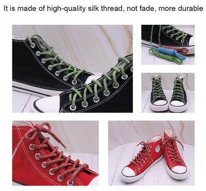 Shoe Accessories 4.5MM Excellent Polyester Round Rope Male Female Outdoor High-rank Durable Lace