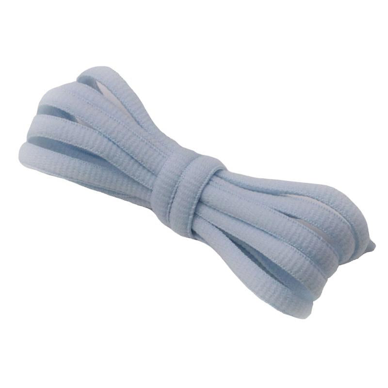 Elegant 6MM Oval Shoelaces Clothing Beige Grey Polyester Pure Cotton Luxury Cordones For