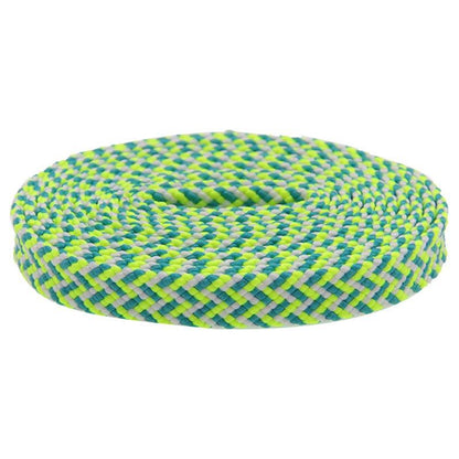 7mm Premium 3 Colorful Flat Polyester Shoelaces For Casual Canvas Men Women Sneaker 2021 Trendy